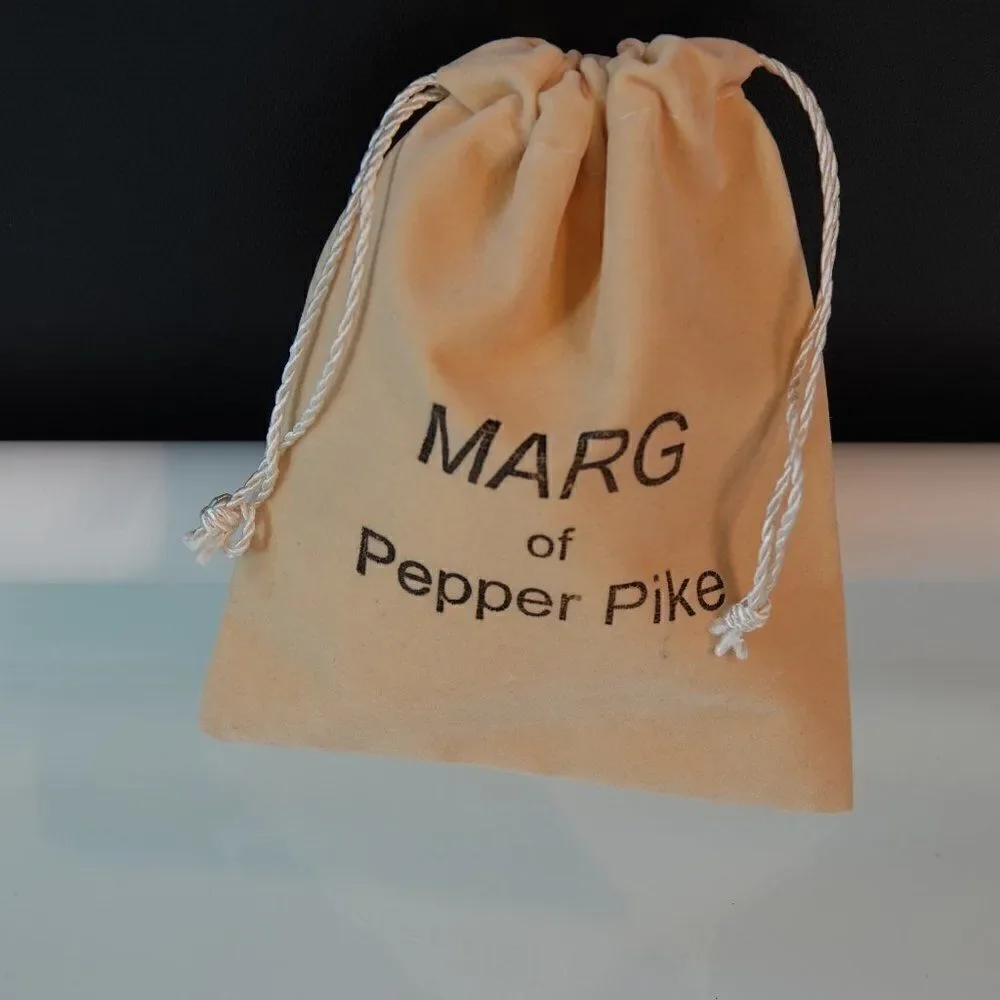 Vintage MARG Of Pepper Pike Jewelry Pouch